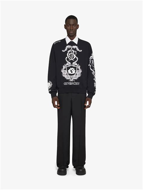 givenchy sudaderas|givenchy crest sweatshirt.